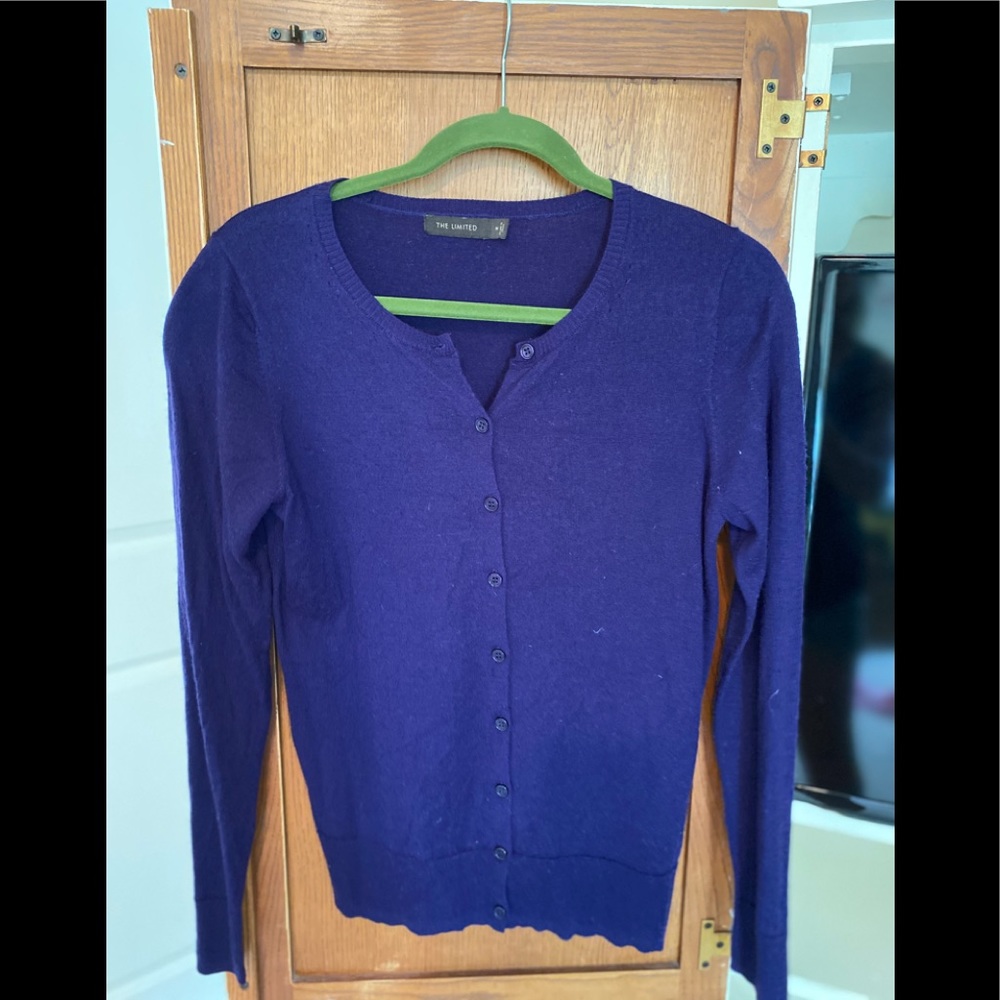Button down sweater